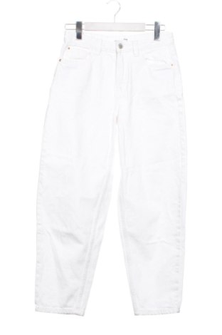 Damskie jeansy Sinsay, Rozmiar XS, Kolor Biały, Cena 65,00 zł, #136734193