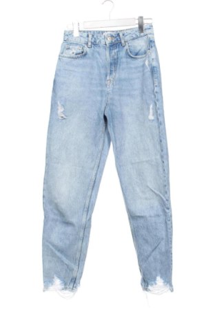 Damskie jeansy Zara, Rozmiar XS, Kolor Niebieski, Cena 73,99 zł, #136734209