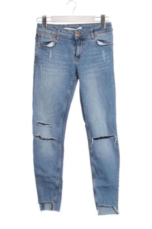 Дамски дънки Bershka, Размер XS, Цвят Син, Цена 7,15 €, #136734418
