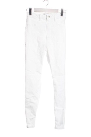 Дамски дънки Zara, Размер XS, Цвят Бял, Цена 10,22 €, #136735924