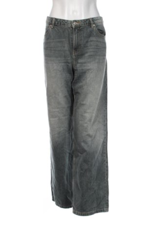 Damskie jeansy Bershka, Rozmiar L, Kolor Zielony, Cena 79,99 zł, #136737525