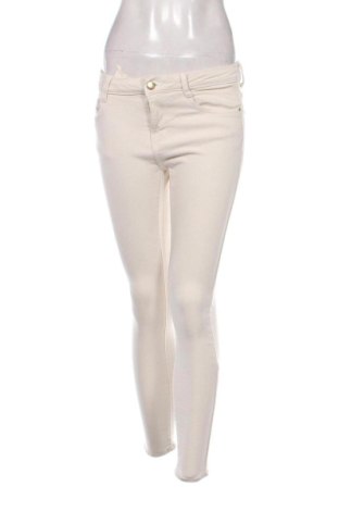 Blugi de femei Zara, Mărime M, Culoare Ecru, Preț 62,56 Lei, #136745513