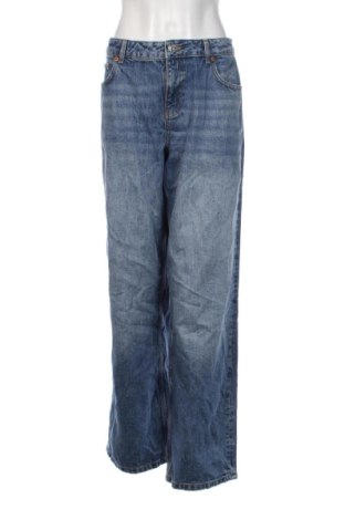 Damskie jeansy NA-KD, Rozmiar L, Kolor Niebieski, Cena 73,99 zł, #136746646