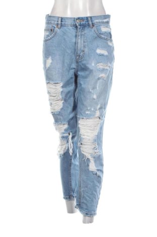 Blugi de femei Pull&Bear, Mărime M, Culoare Albastru, Preț 89,99 Lei, #136749306