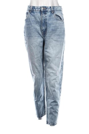 Blugi de femei Bershka, Mărime M, Culoare Albastru, Preț 68,99 Lei, #136764357