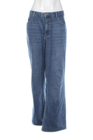 Damskie jeansy Sinsay, Rozmiar XXL, Kolor Niebieski, Cena 68,99 zł, #136775377
