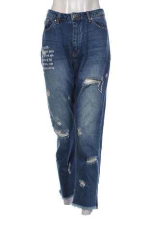 Damskie jeansy Alcott, Rozmiar XXL, Kolor Niebieski, Cena 79,40 zł, #136681101