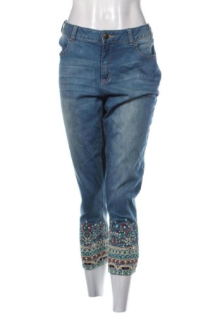 Damskie jeansy Amy Vermont, Rozmiar XXL, Kolor Niebieski, Cena 112,53 zł, #136682415