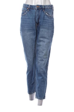 Blugi de femei Bershka, Mărime M, Culoare Albastru, Preț 59,99 Lei, #136684335