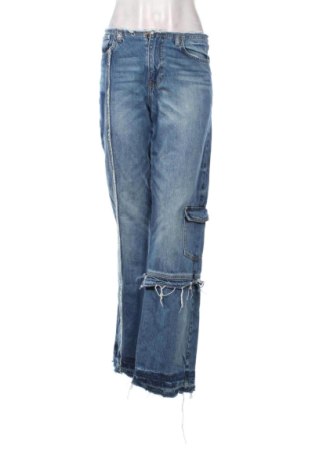 Dámské džíny  Bershka, Velikost S, Barva Modrá, Cena  439,00 Kč, #136705065