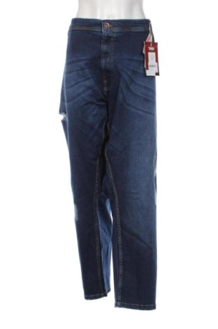 Dámské džíny  D 555, Velikost 5XL, Barva Modrá, Cena  569,00 Kč, #136692496
