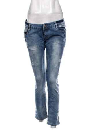 Blugi de femei Fanco, Mărime L, Culoare Albastru, Preț 78,20 Lei, #136699087