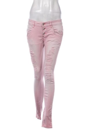 Damskie jeansy Fb Sister, Rozmiar M, Kolor Różowy, Cena 80,38 zł, #136677559