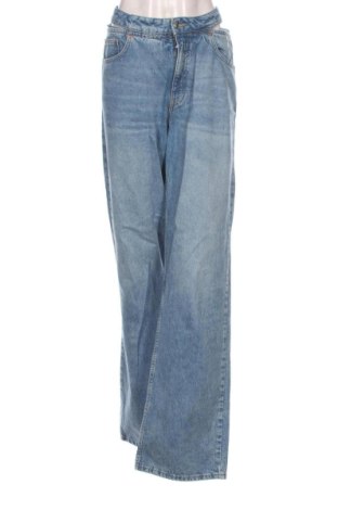 Blugi de femei Gina Tricot, Mărime XL, Culoare Albastru, Preț 90,48 Lei, #136685103