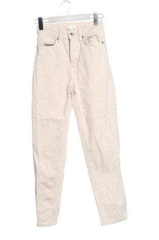 Damskie jeansy H&M, Rozmiar XXS, Kolor Beżowy, Cena 54,99 zł, #136687095