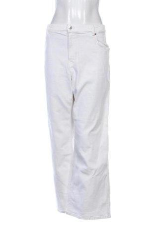Damskie jeansy H&M, Rozmiar 3XL, Kolor Biały, Cena 80,38 zł, #136698152