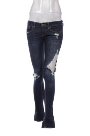 Дамски дънки Hollister, Размер M, Цвят Син, Цена 21,47 €