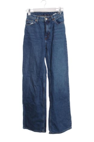 Blugi de femei Monki, Mărime XS, Culoare Albastru, Preț 67,77 Lei, #136691718
