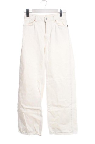 Blugi de femei Monki, Mărime XXS, Culoare Ecru, Preț 46,92 Lei, #136693963