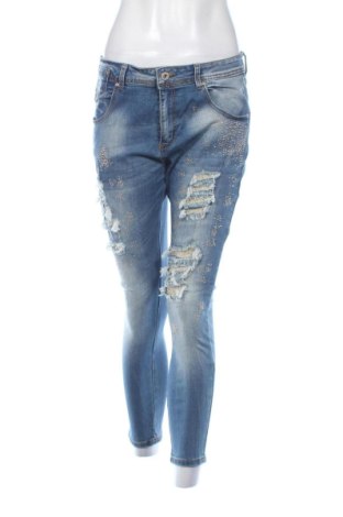 Blugi de femei Newplay, Mărime L, Culoare Albastru, Preț 54,99 Lei, #136677666