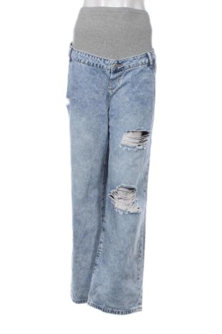 Damskie jeansy SHEIN, Rozmiar XXL, Kolor Niebieski, Cena 80,99 zł, #136677354