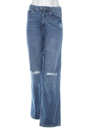 Blugi de femei Sinsay, Mărime S, Culoare Albastru, Preț 78,99 Lei, #136694368