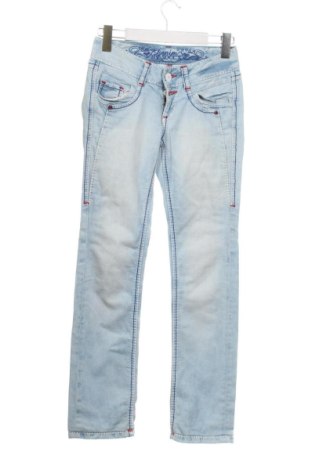 Damskie jeansy Soccx, Rozmiar XS, Kolor Niebieski, Cena 89,99 zł, #136684427
