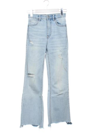 Blugi de femei Stradivarius, Mărime XS, Culoare Albastru, Preț 78,20 Lei, #136627353