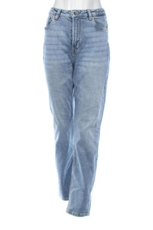 Blugi de femei Stradivarius, Mărime L, Culoare Albastru, Preț 145,99 Lei, #136678119