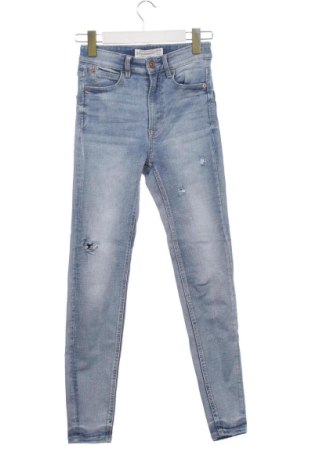 Damskie jeansy Stradivarius, Rozmiar XXS, Kolor Niebieski, Cena 36,99 zł, #136685653