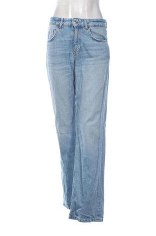 Damskie jeansy Zara, Rozmiar M, Kolor Niebieski, Cena 65,99 zł, #136737316