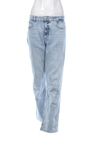 Blugi de femei Zara, Mărime L, Culoare Albastru, Preț 144,30 Lei, #136741057