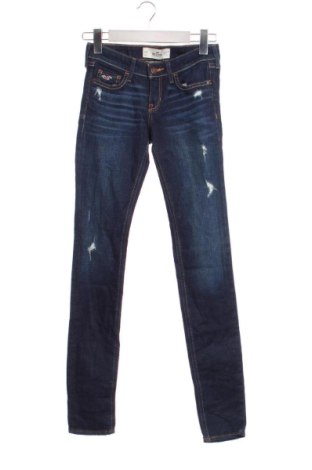 Blugi de femei Hollister, Mărime XS, Culoare Albastru, Preț 43,99 Lei, #136745456