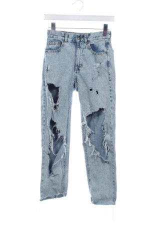 Дамски дънки Pull&Bear, Размер XXS, Цвят Син, Цена 14,00 €, #136764868