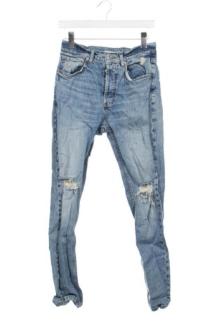 Blugi de femei Zara, Mărime M, Culoare Albastru, Preț 72,99 Lei, #136664635