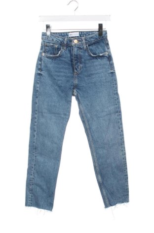 Blugi de femei Zara, Mărime XS, Culoare Albastru, Preț 72,99 Lei, #136667997
