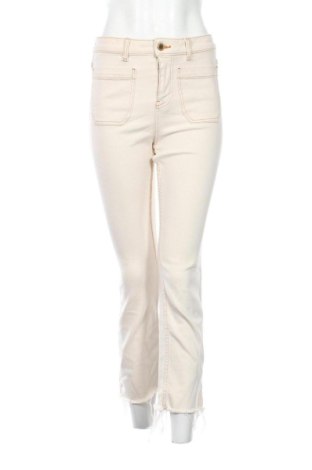 Дамски дънки Zara, Размер S, Цвят Екрю, Цена 14,31 €
