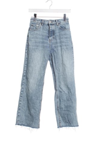Blugi de femei Zara, Mărime XS, Culoare Albastru, Preț 73,29 Lei, #136689231