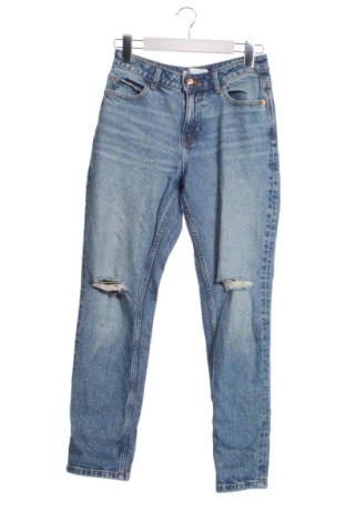 Damskie jeansy Zara, Rozmiar XS, Kolor Niebieski, Cena 84,99 zł, #136689944