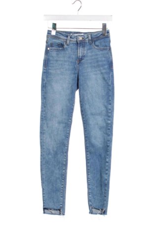Damskie jeansy Zara, Rozmiar XS, Kolor Niebieski, Cena 75,99 zł, #136693318