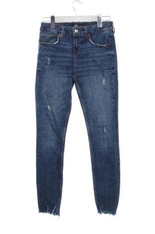 Dámské džíny  Zara, Velikost XS, Barva Modrá, Cena  369,00 Kč, #136693609
