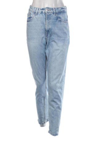 Damskie jeansy Zara, Rozmiar S, Kolor Niebieski, Cena 75,02 zł, #136693717