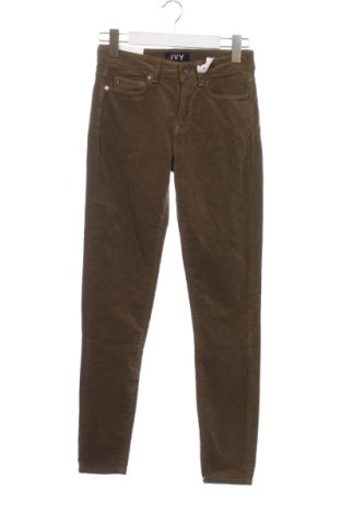 Pantaloni de velvet de femei Ivy Copenhagen, Mărime XS, Culoare Verde, Preț 341,83 Lei, #136669525
