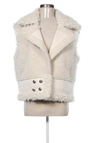 Vestă de femei Unbranded, Mărime M, Culoare Ecru, Preț 92,42 Lei, #136753650