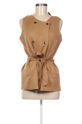 Vestă de femei MULAYA, Mărime L, Culoare Maro, Preț 166,82 Lei, #136699564