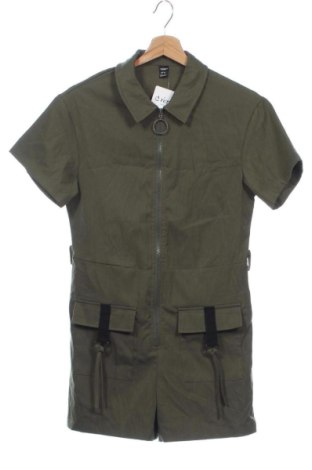 Salopetă scurtă de damă SHEIN, Mărime XS, Culoare Verde, Preț 63,99 Lei, #136739930