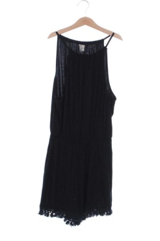 Kurzer Damenoverall ASOS, Größe XXS, Farbe Schwarz, Preis 24,55 €, #136656351