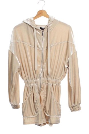 Dámská krátka kombinéza  Bershka, Veľkosť XS, Farba Kremová, Cena  31,59 €, #136696470