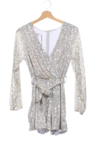Kurzer Damenoverall Wallis, Größe S, Farbe Silber, Preis 71,99 €, #136674746