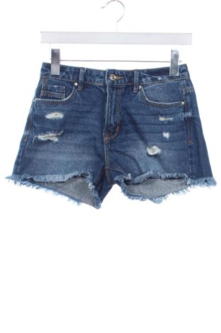 Pantaloni scurți de femei Stradivarius, Mărime XS, Culoare Albastru, Preț 41,99 Lei, #136745854
